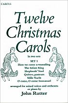 12 Christmas Carols No. 1 SATB Miscellaneous cover